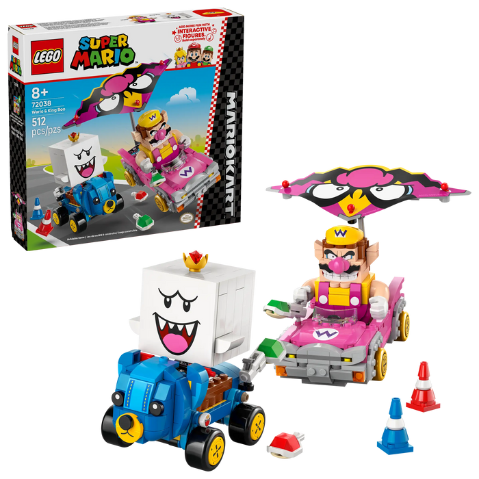 SUPER MARIO - Mario Kart – Wario & King Boo