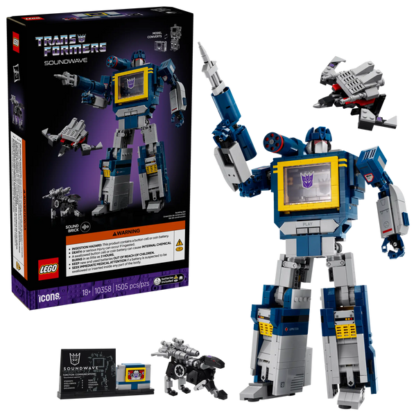 ICONS - Transformers: Soundwave