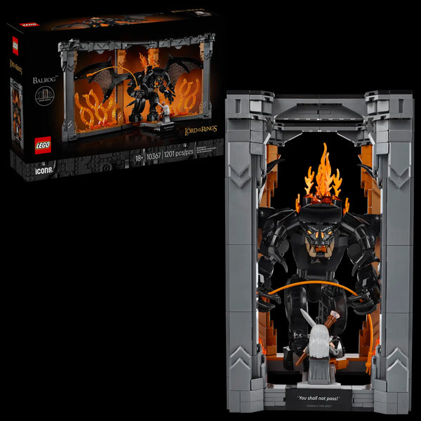 ICONS - The Lord of the Rings: Balrog Book Nook