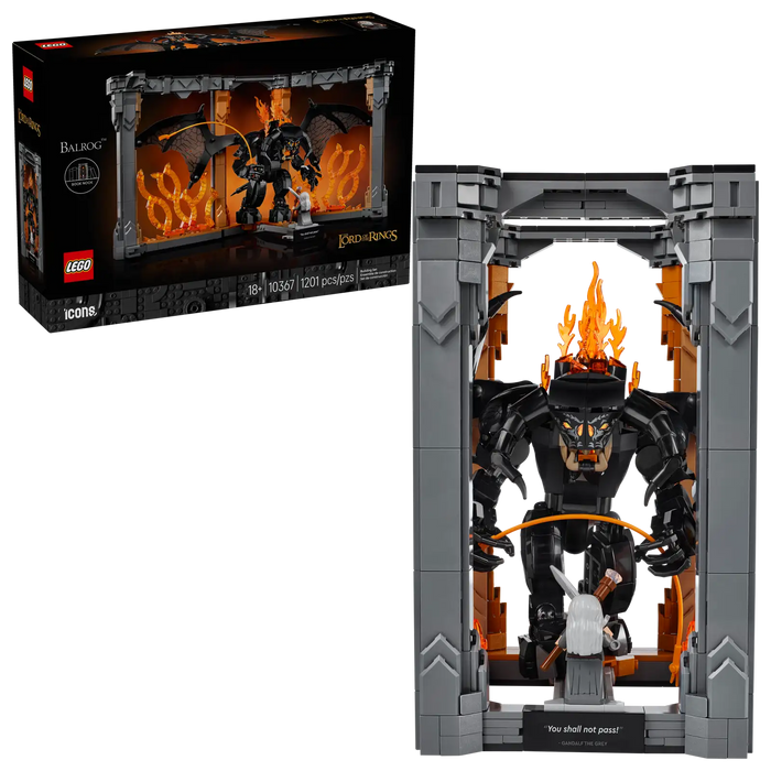 ICONS - The Lord of the Rings: Balrog Book Nook