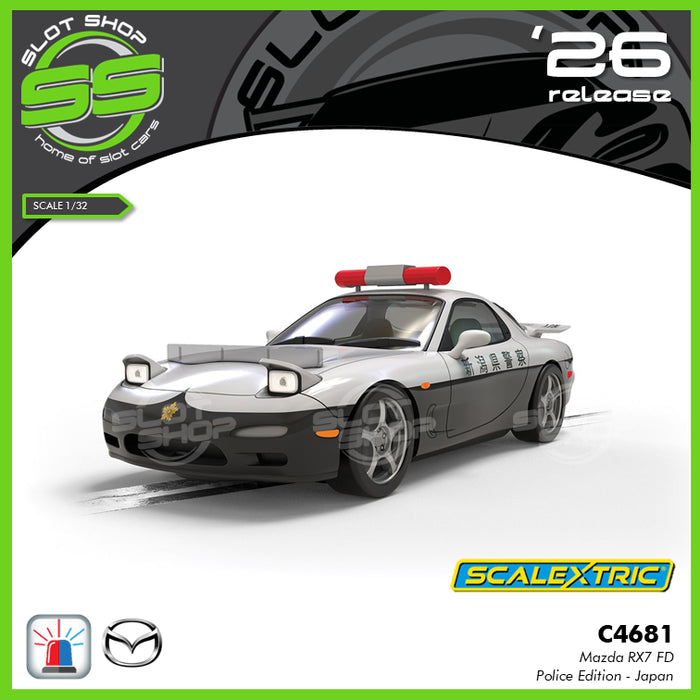 1/32 Mazda RX-7 FD Japanese Police