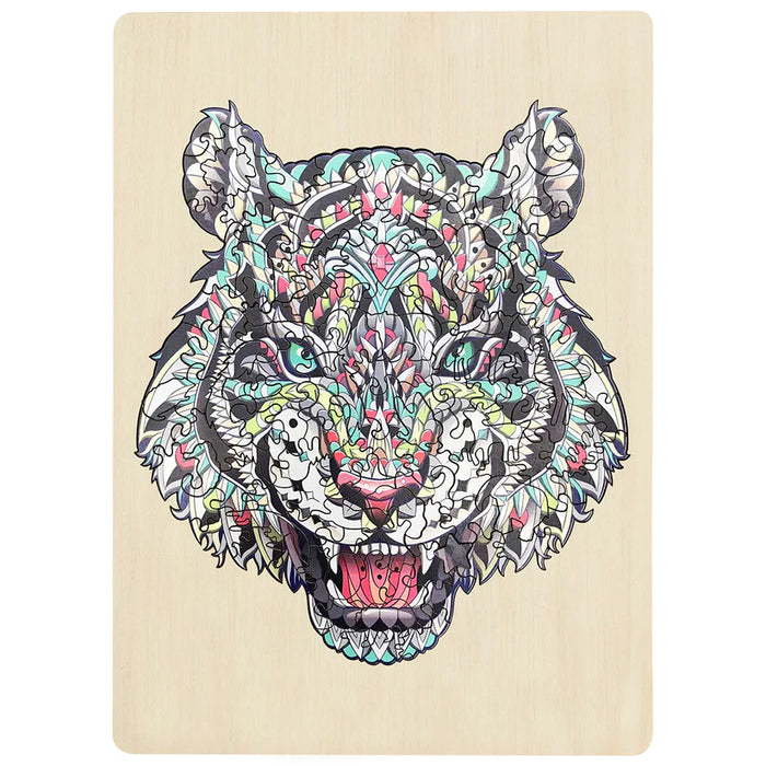 132pc Wooden Jigsaw Puzzle - Tiger