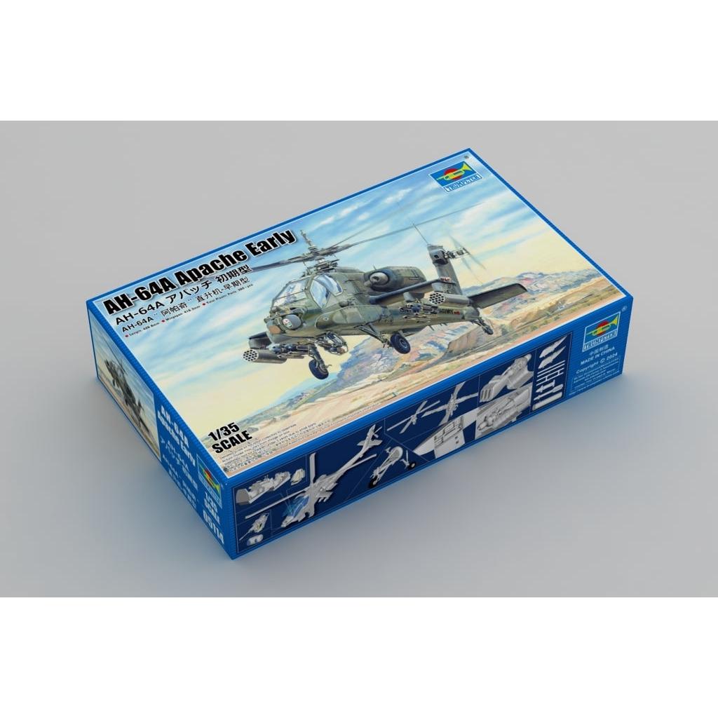 1/35 AH-64A Apache Early Plastic Model Kit