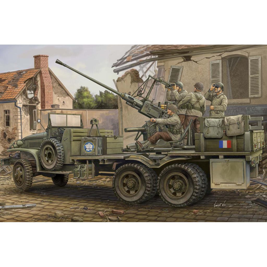 image2_1/35 GMC Bofors 40mm Gun Plastic Model Kit