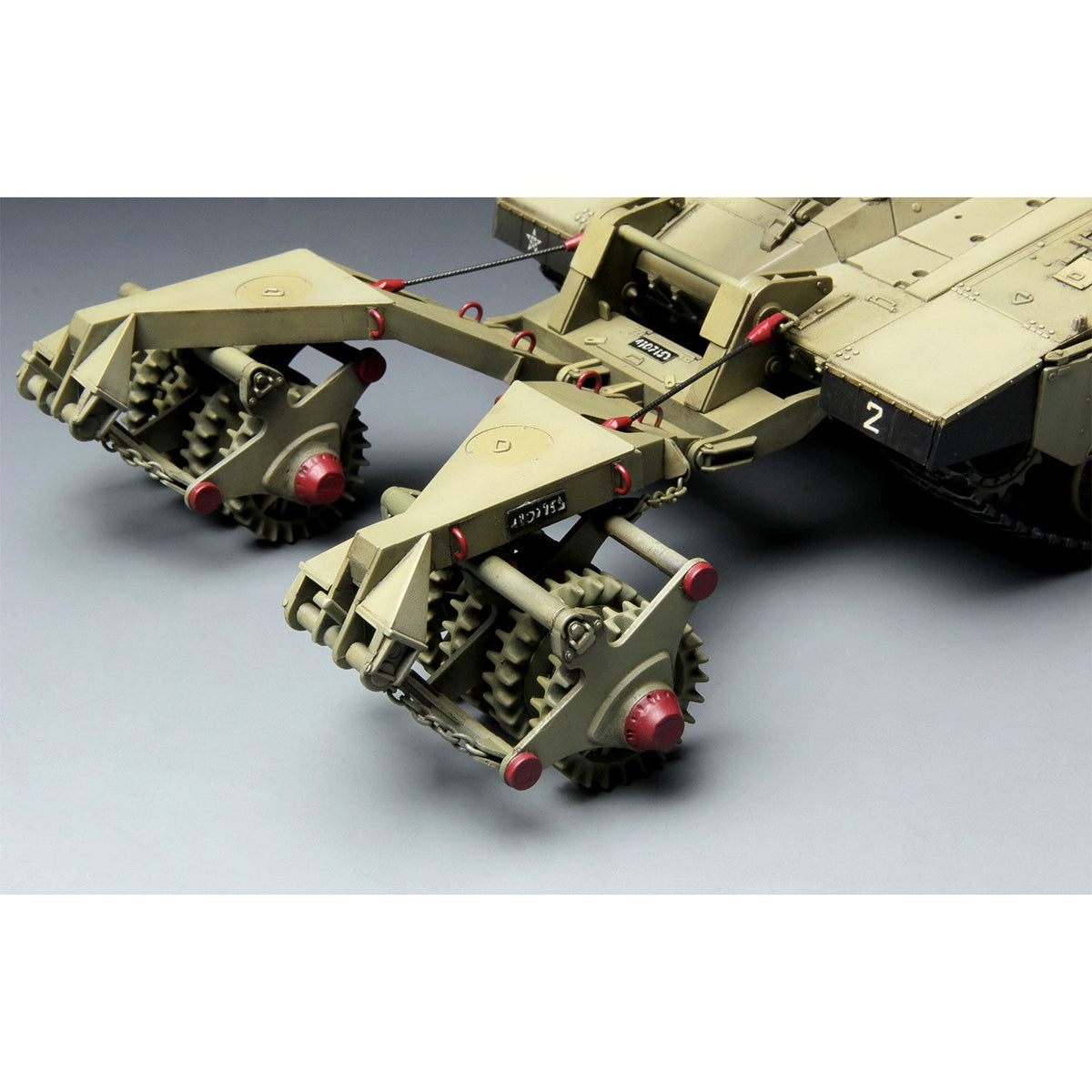1/35 Israel Main Battle Tank Merkava Mk.3 BAZ with Nochri Dalet Mine Roller System_10
