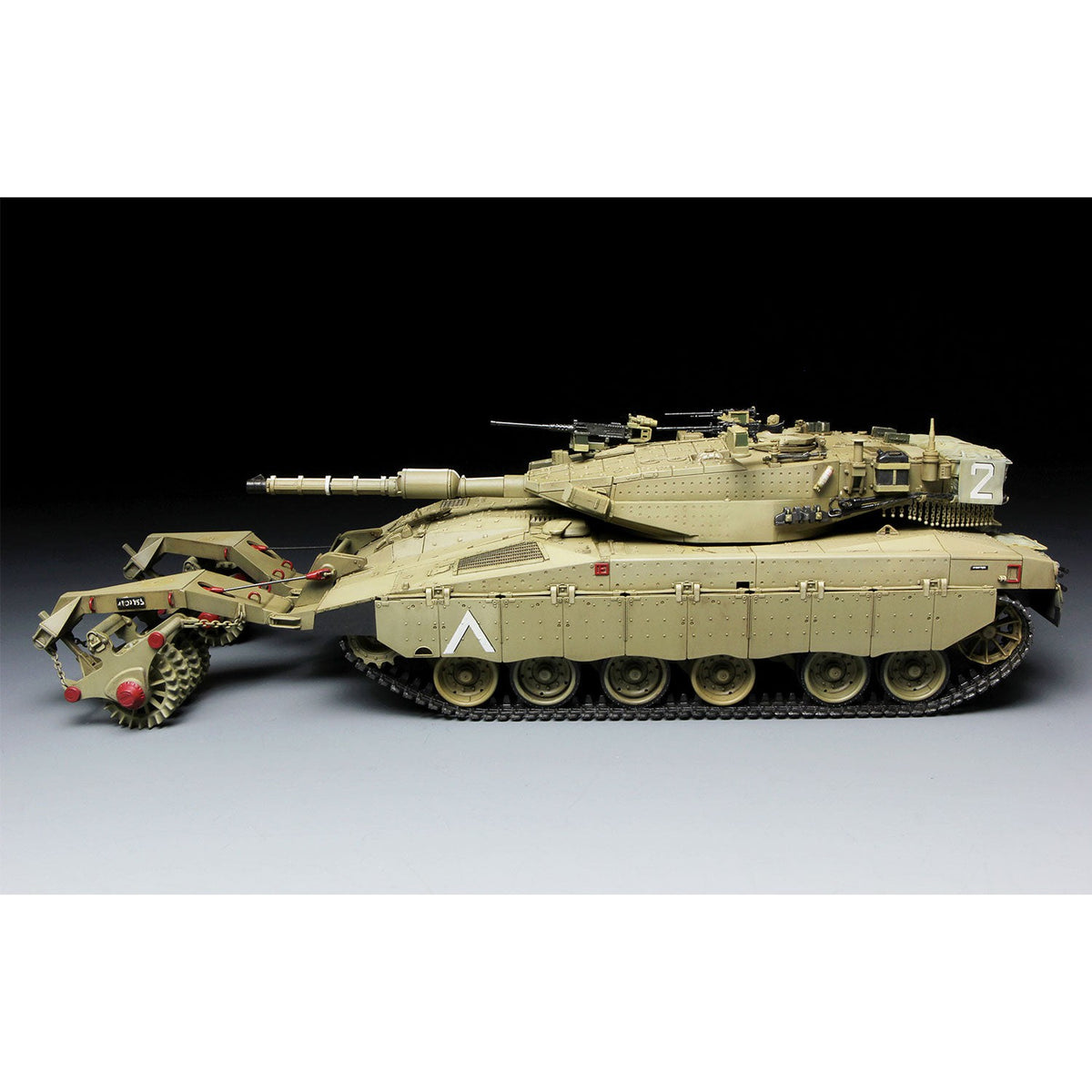 1/35 Israel Main Battle Tank Merkava Mk.3 BAZ with Nochri Dalet Mine Roller System_4