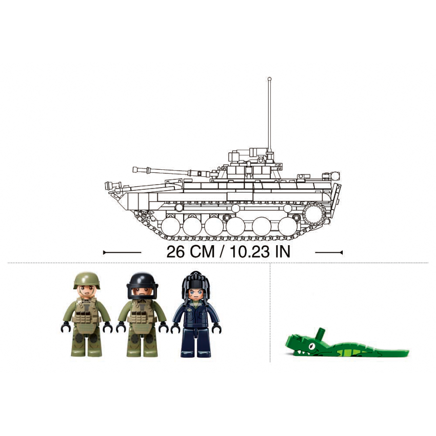 1/35 MB BMP Infantry Fighting Tank (IFV) 3-in-1