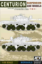 1/35 Suspension & Wheels For Centurion (Workable) Plastic Model Kit_1