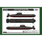 1/350 Russian Navy Typhoon Class SSBN Plastic Model Kit_4