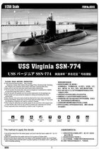 1/350 Virginia SSN-774 Plastic Model Kit