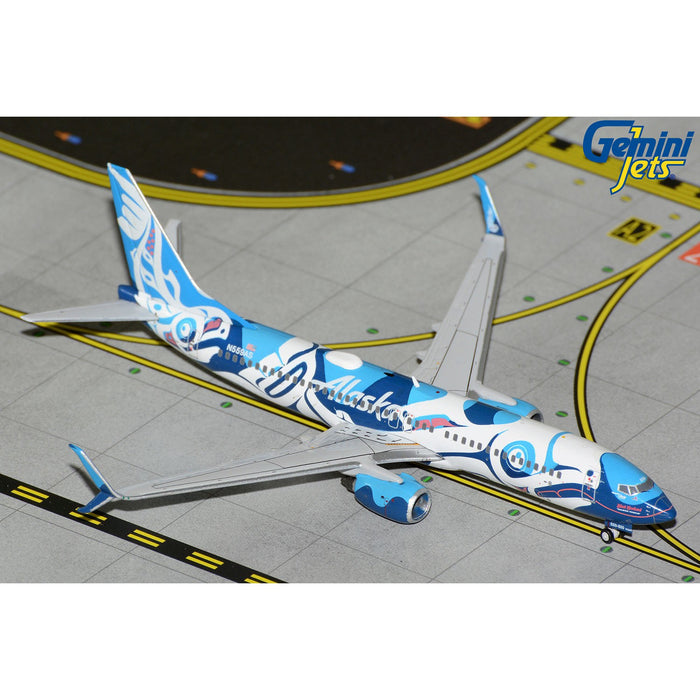 1/400 Alaska B737-800 "X̱áat Ḵwáani"/"Salmon People"
