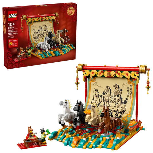 Spring Festival: Galloping Horses Canvas 80119