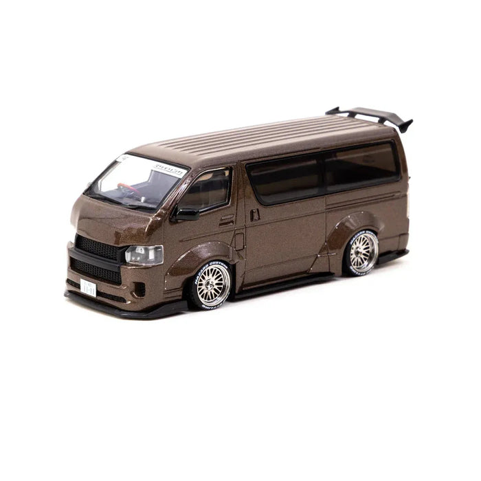1/43 Brown Toyota Hiace Widebody