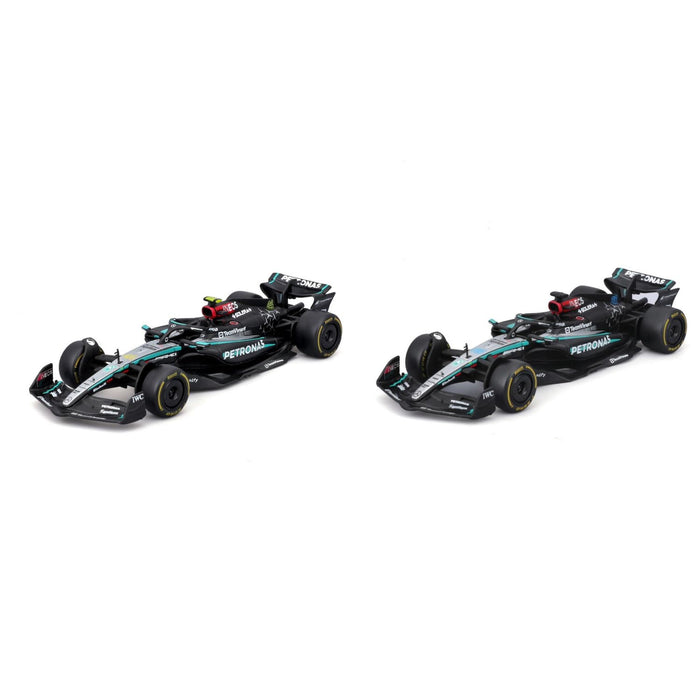 1/43 F1 Gift Set 2024 Mercedes-AMG W15 #63 & #44 2pcs