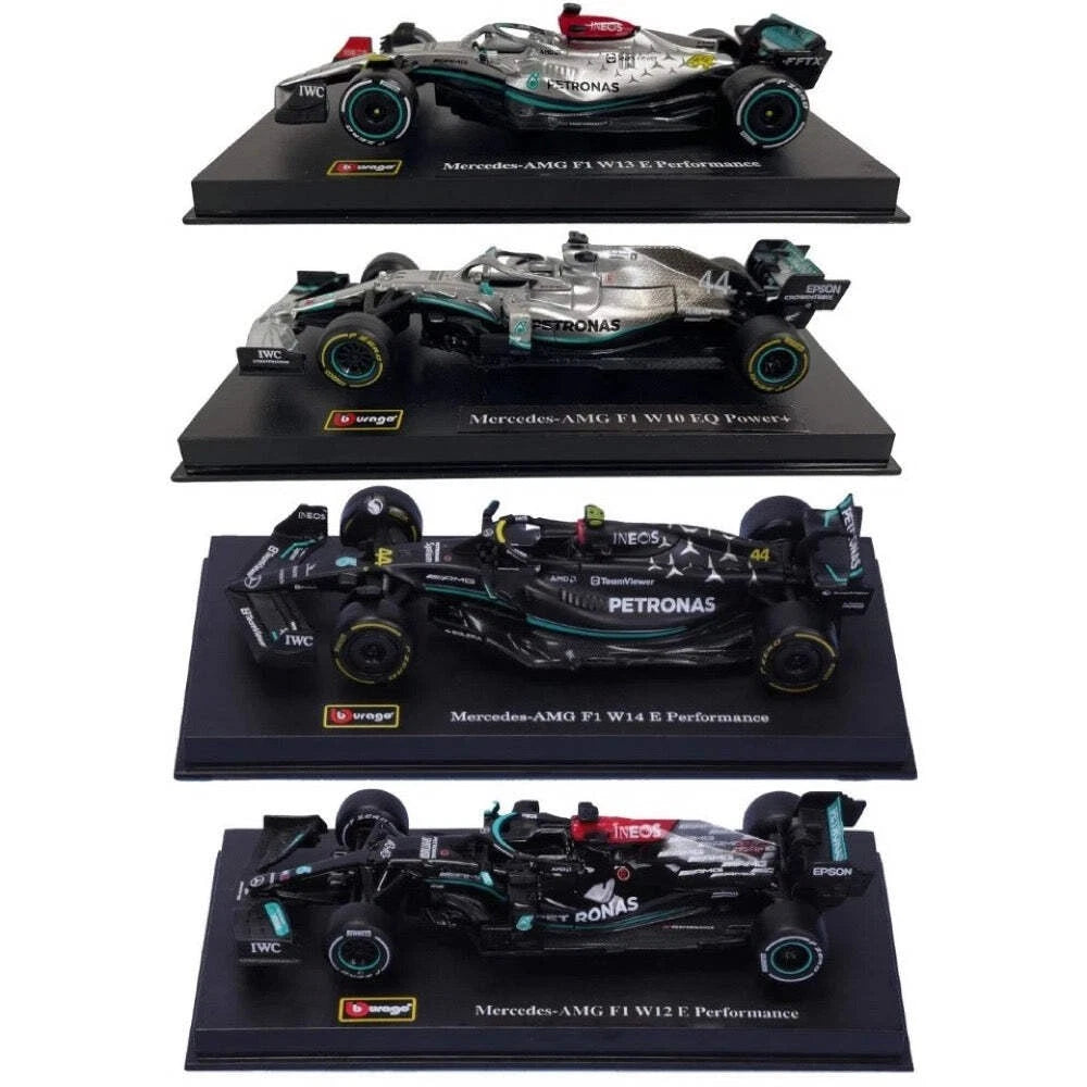 1/43 F1 Gift Set Mercedes-AMG (W10, W12, W13, W15) #44 Hamilton 4pcs