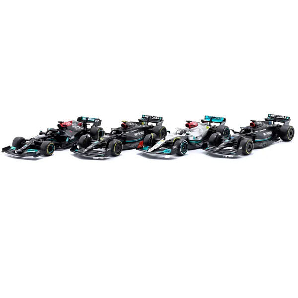 1/43 F1 Gift Set Mercedes-AMG (W10, W12, W13, W15) #44 Hamilton 4pcs