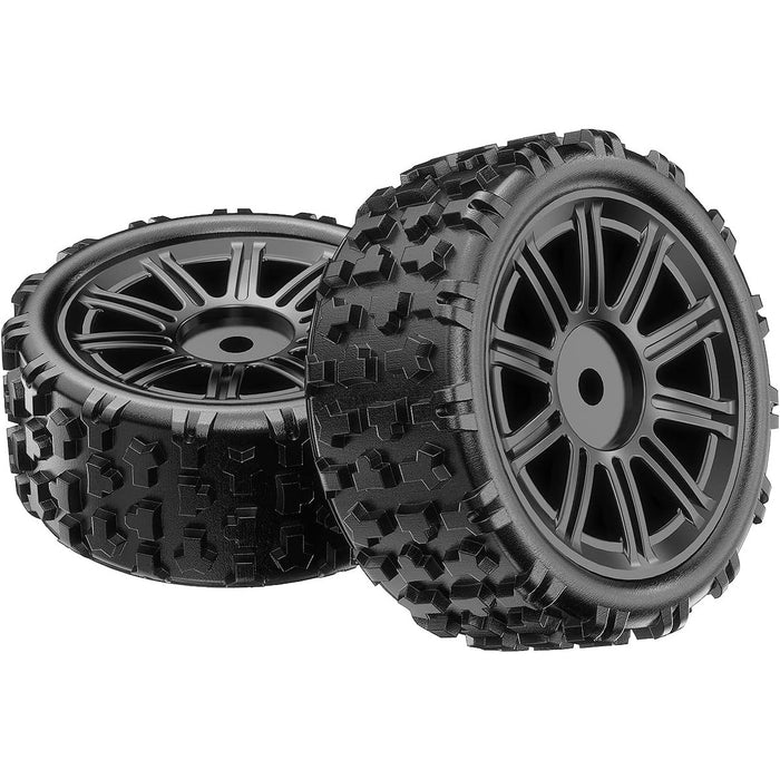 14301 Tires (TPR) (2pcs) (1415B1)