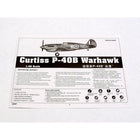 1/48 Curtiss P-40B Warhawk with Aussie Markings Plastic Model Kit