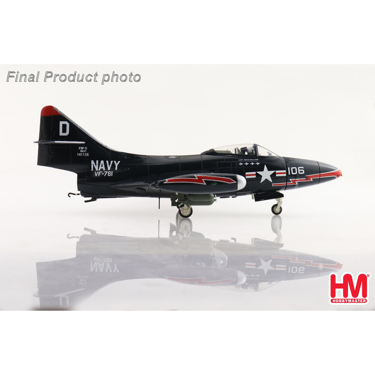 1/48 F9F-5 Royce Williams "Action Speak Louder than Medals"