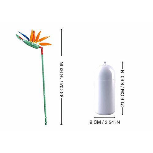 148pc Bird of Paradise (Strelitzia Reginae) with DIY Vase
