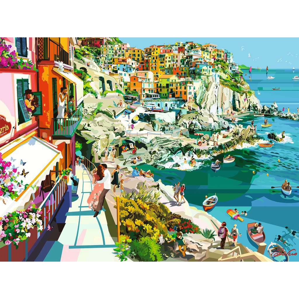 1500pc Romance in Cinque Terre Puzzle
