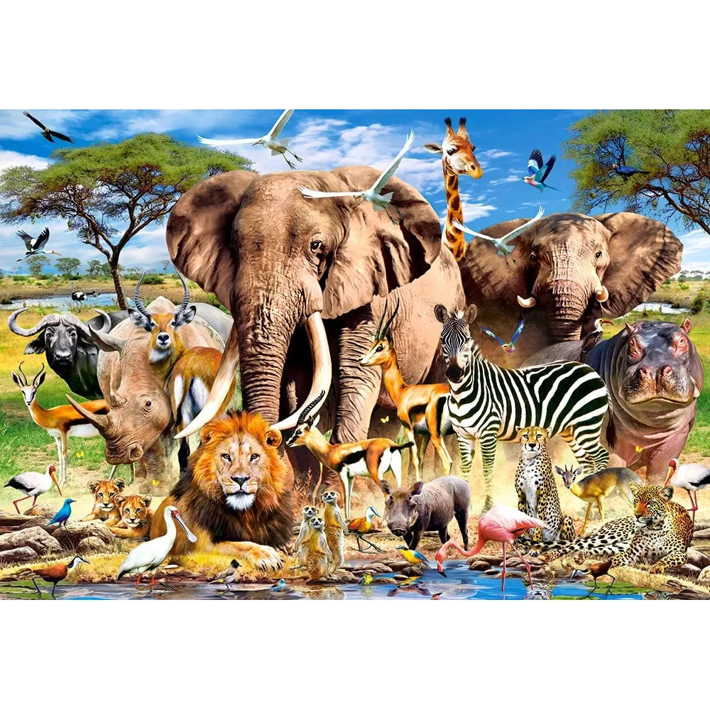 image2_1500pc Savanna Animals Puzzle