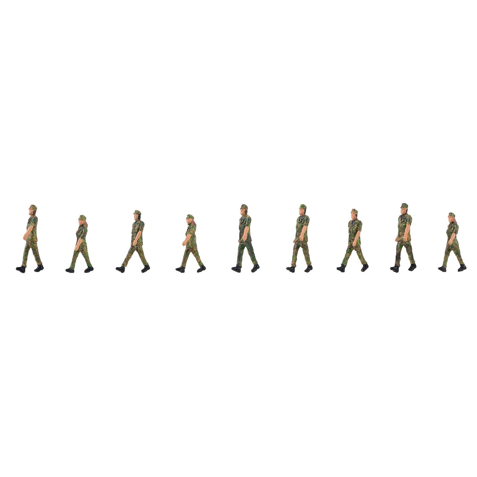 HO Soldiers In Lockstep