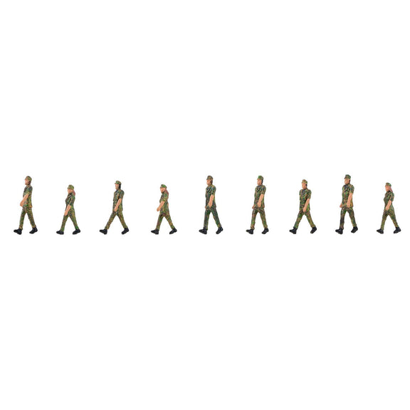 HO Soldiers In Lockstep