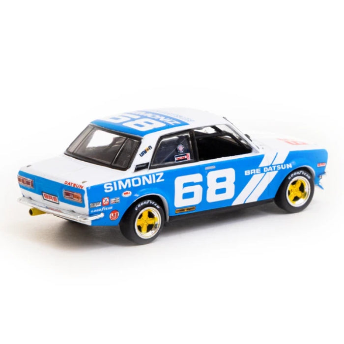 1/64 BRE Datsun 510 Trans-Am 2.5 Championship 1972 Peter Gregg with BRE Metal Oil Can