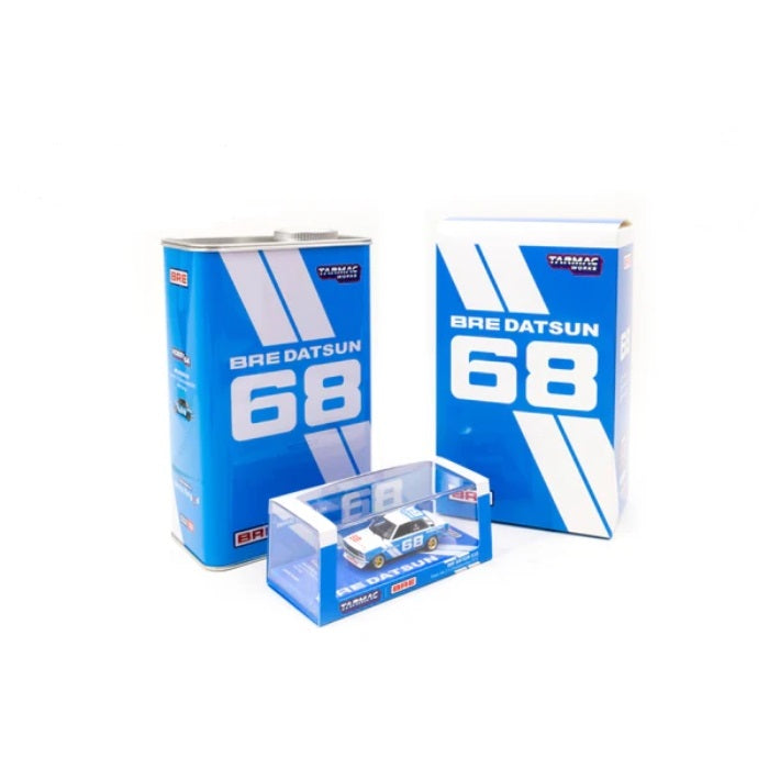 1/64 BRE Datsun 510 Trans-Am 2.5 Championship 1972 Peter Gregg with BRE Metal Oil Can