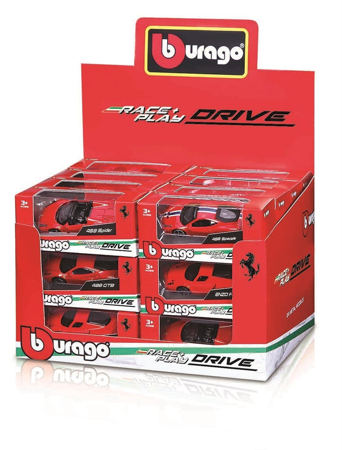 1/64 Ferrari Race & Play Ferrari Drive WB 1pc