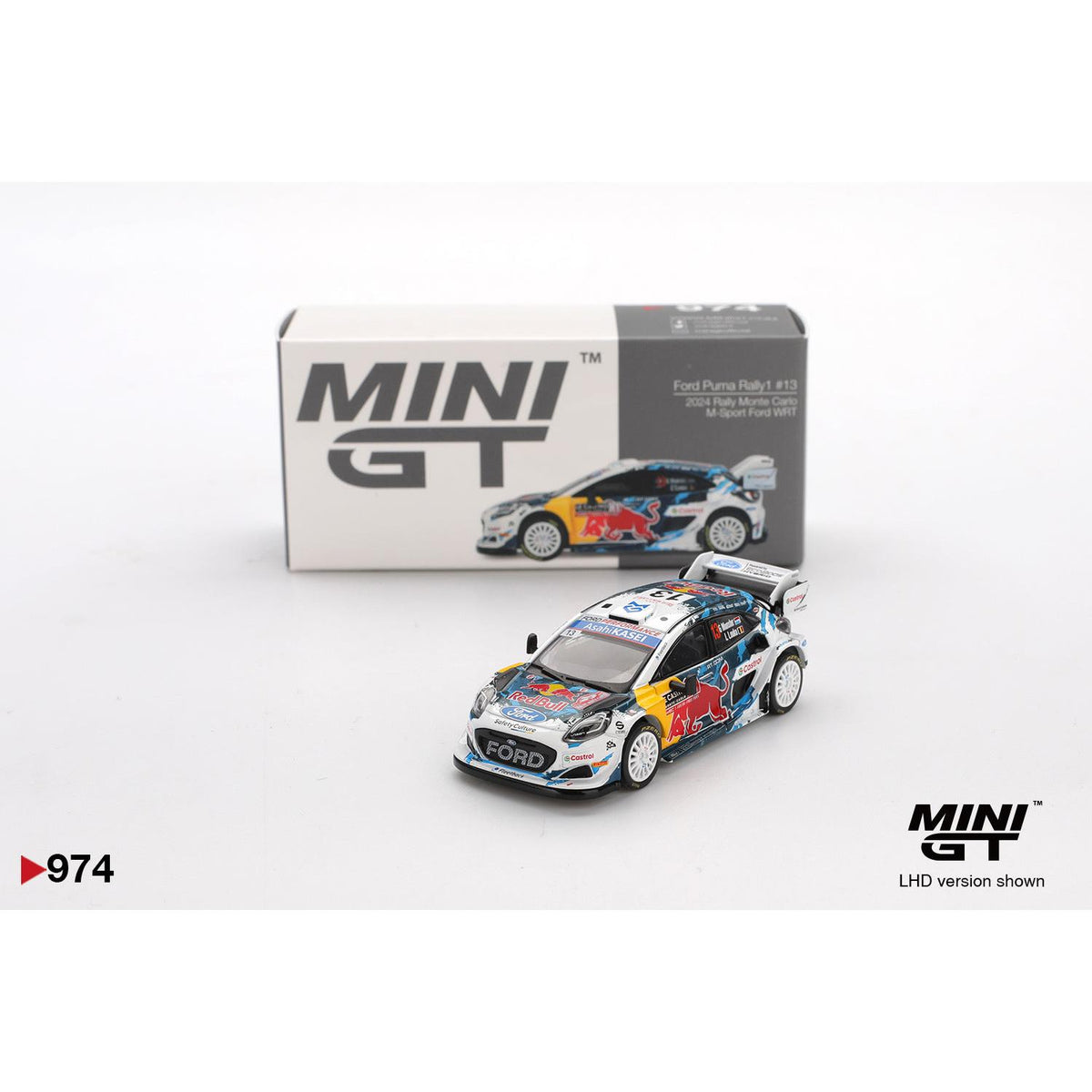1/64 Ford Puma Rally1 No.13 M-Sport Ford WRT 2024 Rally Monte Carlo (LHD)