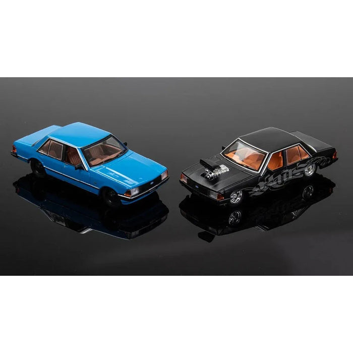 1/64 FSD R1 Twin Set Hauling Kids & Ripping Skids Ford XD Falcon