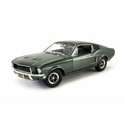1/64 Highland Green 1968 Ford Mustang GT Fastback 1pc
