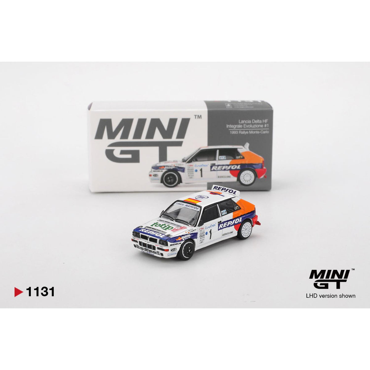 1/64 Lancia Delta Hf Integrale Evoluzione #1 1993 Rallye Monte-Carlo