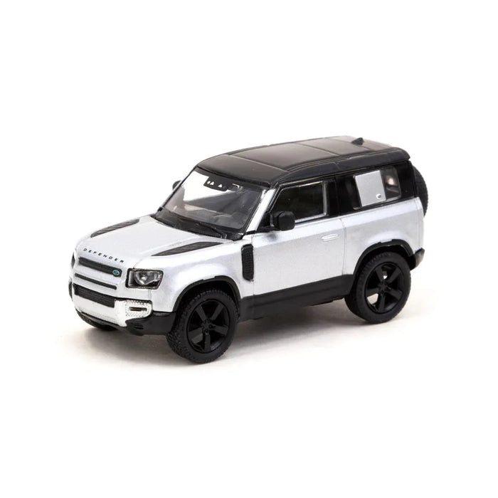 1/64 Land Rover Defender 90 - Silver Metallic