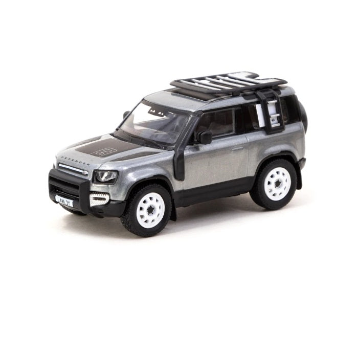 1/64 Land Rover Defender 90 White Metallic - Lamley Special Edition