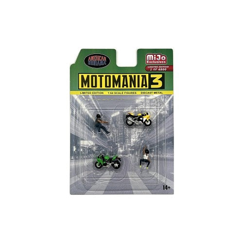 1/64 MotoMania 3 - Diecast Figure Set Accessory