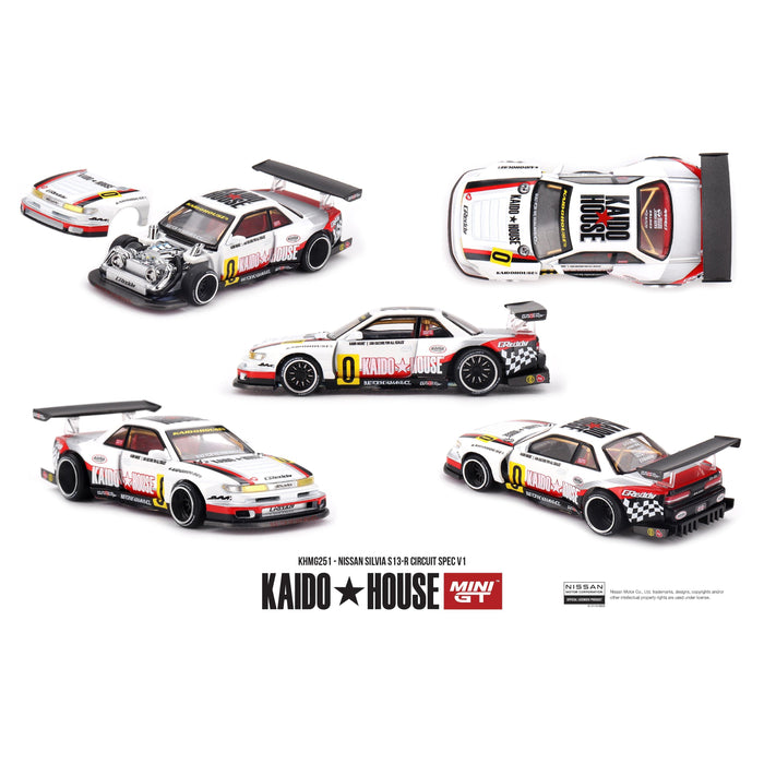 1/64 Nissan Silvia S13-R Circuit Spec V1