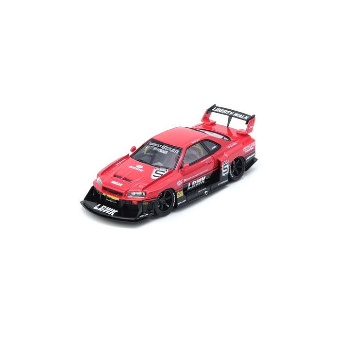 1/64 Nissan Skyline Lbwk (Er34) Super Silhouette