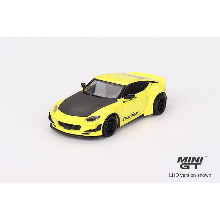 1/64 Nissan Z Pandem Ikazuchi Yellow RHD