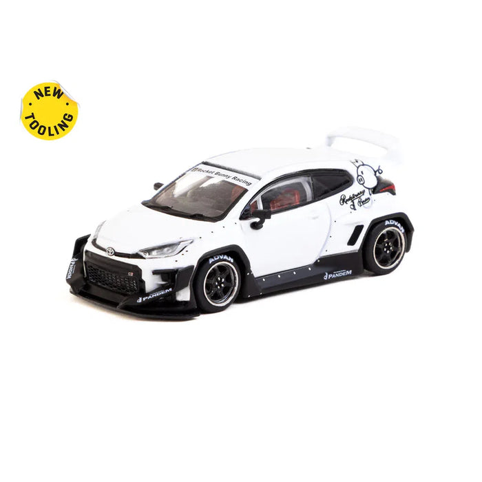 1/64 Pandem Yaris - White - Brand New Tooling