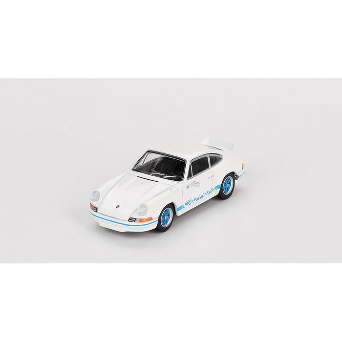 1/64 Porsche 911 Carrera RS 2.7 Grand Prix White with Blue Livery RHD