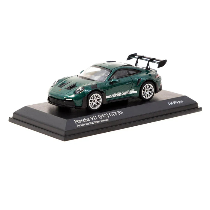 1/64 Porsche Racing Green Metallic Porsche 911 (992) GT3 RS