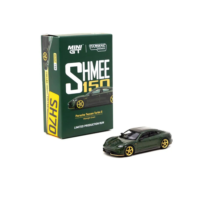1/64 Porsche Taycan Turbo S - Midnight Green