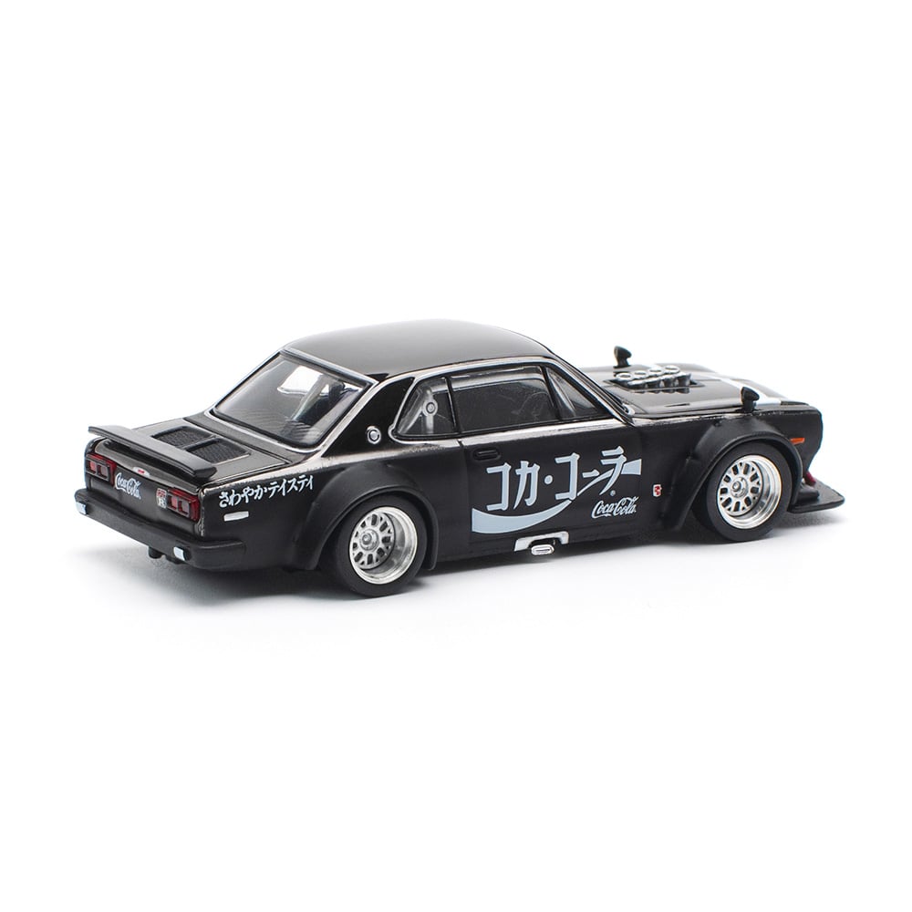 1/64 Skyline Gt-R Drift (Hakosuka) Coca Cola Zero Jp Black Chrome