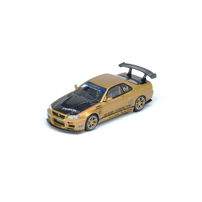 1/64 Top Secret R34 Gt-R Gold