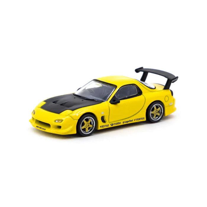 1/64 VERTEX Mazda RX-7 FD3S - Yellow Metallic