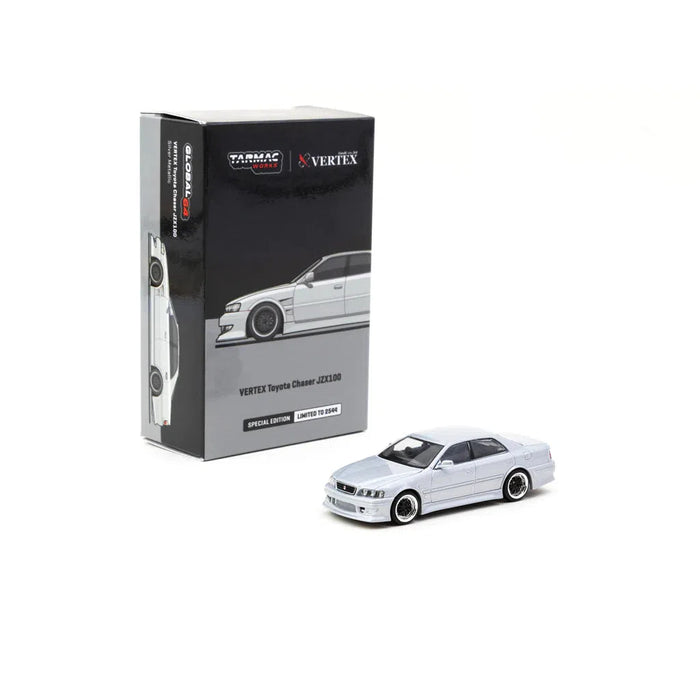 1/64 VERTEX Toyota Chaser JZX100 - Silver Metallic