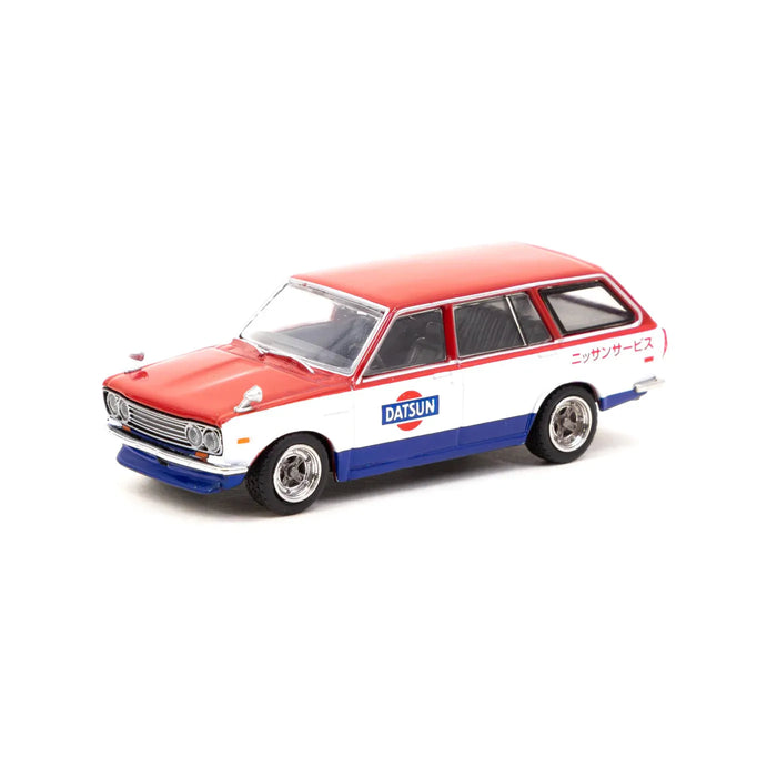 1/64 White Datsun Bluebird 510